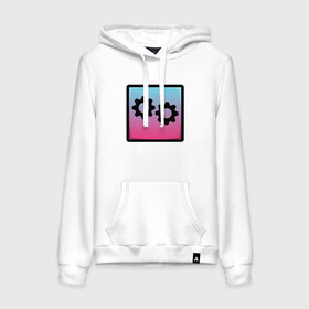 Женская толстовка с принтом Geometry Dash | Gear (Z) в городе Новоалтайск, френч-терри, мягкий теплый начес внутри (100% хлопок) | карман-кенгуру, эластичные манжеты и нижняя кромка, капюшон с подкладом и шнурком | 2d | arcade | game | geometry dash | meltdown | robtop | аркада | геометрический тире | раннер