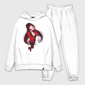 Мужской костюм хлопок OVERSIZE с принтом Игривая Юмэко 