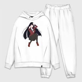 Мужской костюм хлопок OVERSIZE с принтом Позирующая Юмэко 