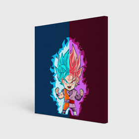 Холст квадратный с принтом Vegeta power в городе Новоалтайск, 100% ПВХ |  | anime | dragon ball | vegeta | аниме | анимэ | вегета | драгон бал | дрэгон бол | жемчуг дракона