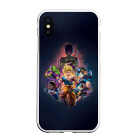 Чехол для iPhone XS Max матовый с принтом Dragon ball Team в городе Новоалтайск, Силикон | Область печати: задняя сторона чехла, без боковых панелей | Тематика изображения на принте: anime | dragon ball | аниме | анимэ | драгон бал | дрэгон бол | жемчуг дракона