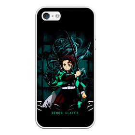 Чехол для iPhone 5/5S матовый с принтом Demon Slayer: Kimetsu no Yaiba в городе Новоалтайск, Силикон | Область печати: задняя сторона чехла, без боковых панелей | demon slayer | kamado | kimetsu no yaiba | nezuko | tanjiro | аниме | гию томиока | зеницу агацума | иноске хашибира | камадо | клинок | корзинная девочка | манга | музан кибуцуджи | незуко | рассекающий демонов | танджиро