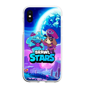 Чехол для iPhone XS Max матовый с принтом Сквик Squeak и Генерал Гавс в городе Новоалтайск, Силикон | Область печати: задняя сторона чехла, без боковых панелей | brawl | brawl stars | brawlstars | brawl_stars | jessie | squeak | бравл | бравлер руффс | бравлстарс | генерал гавс | писк | сквик
