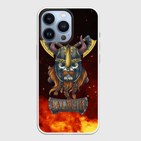 Чехол для iPhone 13 Pro с принтом Valheim Череп викинга в городе Новоалтайск,  |  | Тематика изображения на принте: fantasy | mmo | valheim | valve | валхейм | вальхейм | викинги | выживалка | игра | королевская битва | ммо | ролевая игра | фэнтази