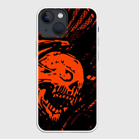 Чехол для iPhone 13 mini с принтом Without a soul в городе Новоалтайск,  |  | evil | зло | кости | монстр | скелет | страшный | череп