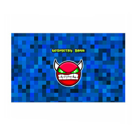 Бумага для упаковки 3D с принтом Geometry Dash в городе Новоалтайск, пластик и полированная сталь | круглая форма, металлическое крепление в виде кольца | Тематика изображения на принте: devil | geometry dash | pixel | геометри дэш | геометрический рывок | геометрия даш | демон | игры | логотипы игр | пиксель | смайл | эмоции