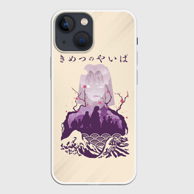 Чехол для iPhone 13 mini с принтом Клинок, рассекающий демонов | Kimetsu no Yaiba в городе Новоалтайск,  |  | Тематика изображения на принте: demon slayer | kamado | kimetsu no yaiba | nezuko | tanjiro | аниме | гию томиока | зеницу агацума | иноске хашибира | камадо | клинок | корзинная девочка | манга | музан кибуцуджи | незуко | рассекающий демонов | танджиро