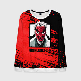 Мужской свитшот 3D с принтом UROKODAKI-SAN Kimetsu no Yaiba в городе Новоалтайск, 100% полиэстер с мягким внутренним слоем | круглый вырез горловины, мягкая резинка на манжетах и поясе, свободная посадка по фигуре | demon slayer | kamado | kimetsu no yaiba | nezuko | tanjiro | аниме | гию томиока | зеницу агацума | иноске хашибира | камадо | клинок | корзинная девочка | манга | музан кибуцуджи | незуко | рассекающий демонов | танджиро