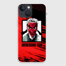 Чехол для iPhone 13 mini с принтом UROKODAKI SAN Kimetsu no Yaiba в городе Новоалтайск,  |  | Тематика изображения на принте: demon slayer | kamado | kimetsu no yaiba | nezuko | tanjiro | аниме | гию томиока | зеницу агацума | иноске хашибира | камадо | клинок | корзинная девочка | манга | музан кибуцуджи | незуко | рассекающий демонов | танджиро