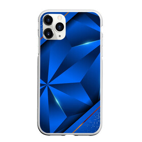 Чехол для iPhone 11 Pro Max матовый с принтом 3D абстрактные фигуры BLUE в городе Новоалтайск, Силикон |  | Тематика изображения на принте: 3d | 3д | luxury | versace | vip | абстракция | блеск | блестки | версаче | вип | паттерн | роскошь | соты | текстуры