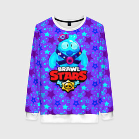 Женский свитшот 3D с принтом Brawl Stars | Blue в городе Новоалтайск, 100% полиэстер с мягким внутренним слоем | круглый вырез горловины, мягкая резинка на манжетах и поясе, свободная посадка по фигуре | brawl | bull | colette | colette navigator | colonel ruffs | d4r ry1 | dark lord spike | leon | nani | ruffs ronin | spike | stars | surge | астробулл | астробык | бравл | гавс ронин | генерал гавс | дерил | колетт навигатор | леон | н