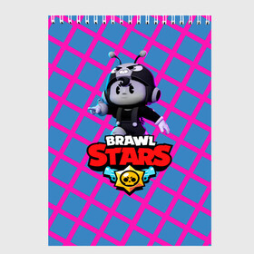 Скетчбук с принтом Brawl Stars | Pink в городе Новоалтайск, 100% бумага
 | 48 листов, плотность листов — 100 г/м2, плотность картонной обложки — 250 г/м2. Листы скреплены сверху удобной пружинной спиралью | brawl | bull | colette | colette navigator | colonel ruffs | d4r ry1 | dark lord spike | leon | nani | ruffs ronin | spike | stars | surge | астробулл | астробык | бравл | гавс ронин | генерал гавс | дерил | колетт навигатор | леон | н
