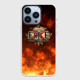 Чехол для iPhone 13 Pro с принтом Path of Exile Logo | Путь изгнанника Лого (Z) в городе Новоалтайск,  |  | Тематика изображения на принте: exile | game | path of exile | rpg | берсерк | вождь | дикарь | дуэлянт | игра | покоритель | путь изгнанника | рпг