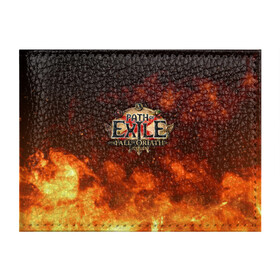 Обложка для студенческого билета с принтом Path of Exile Logo | Путь изгнанника Лого (Z) в городе Новоалтайск, натуральная кожа | Размер: 11*8 см; Печать на всей внешней стороне | Тематика изображения на принте: exile | game | path of exile | rpg | берсерк | вождь | дикарь | дуэлянт | игра | покоритель | путь изгнанника | рпг