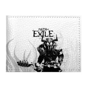 Обложка для студенческого билета с принтом PATCH OF EXILE WARRIOR в городе Новоалтайск, натуральная кожа | Размер: 11*8 см; Печать на всей внешней стороне | dota | game | path of exile | войн | дота | игра | ммо | монстр | патч оф экзайл | рыцарь
