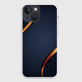 Чехол для iPhone 13 mini с принтом 3D БРОНЯ ВСТАВКИ ЗОЛОТА в городе Новоалтайск,  |  | Тематика изображения на принте: 3d | 3д | luxury | versace | vip | абстракция | блеск | блестки | версаче | вип | паттерн | роскошь | соты | текстуры