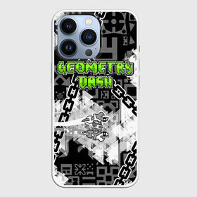 Чехол для iPhone 13 Pro с принтом Geometry Dash в городе Новоалтайск,  |  | 2d | android | computer game | geometry dash | андроид | геометрия даш | игра | компьютерная