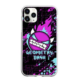 Чехол для iPhone 11 Pro матовый с принтом Geometry Dash в городе Новоалтайск, Силикон |  | Тематика изображения на принте: 2d | android | computer game | geometry dash | андроид | геометрия даш | игра | компьютерная