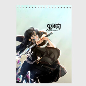 Скетчбук с принтом Муичиро Токито Kimetsu no Yaiba в городе Новоалтайск, 100% бумага
 | 48 листов, плотность листов — 100 г/м2, плотность картонной обложки — 250 г/м2. Листы скреплены сверху удобной пружинной спиралью | demon slayer | kamado | kimetsu no yaiba | nezuko | tanjiro | аниме | гию томиока | зеницу агацума | иноске хашибира | камадо | клинок | корзинная девочка | манга | музан кибуцуджи | незуко | рассекающий демонов | танджиро