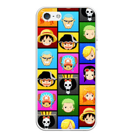 Чехол для iPhone 5/5S матовый с принтом ONE PIECE / ВАН ПИС / ГЕРОИ в городе Новоалтайск, Силикон | Область печати: задняя сторона чехла, без боковых панелей | anime | heroes | one piece | pattern | skull | wanted | аниме | ван пис | герои | манга | мультфильм | персонажи. | розыск | скелет | узор | череп | японская анимация