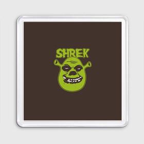 Магнит 55*55 с принтом Shrek. True Ogre в городе Новоалтайск, Пластик | Размер: 65*65 мм; Размер печати: 55*55 мм | Тематика изображения на принте: charming | donkey | fiona | forever | gonna | is | me | once | pinocchio | roll | shrek | somebody | the | told | world | артур | в | гарольд | дракон | кот | лорд | мерлин | навсегда | огр | осел | пиноккио | пряник | сапогах | фаркуад | фиона