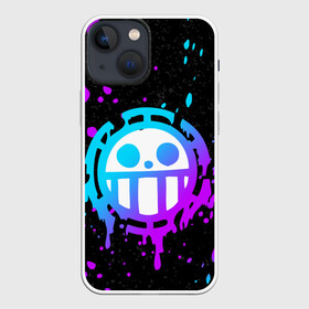Чехол для iPhone 13 mini с принтом ONE PIECE   ВАН ПИС   НЕОН в городе Новоалтайск,  |  | anime | neon. | one piece | skull | wanted | аниме | ван пис | манга | мультфильм | неон | розыск | скелет | череп | японская анимация