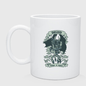 Кружка керамическая с принтом Druid Warrior | Друид Воин в городе Новоалтайск, керамика | объем — 330 мл, диаметр — 80 мм. Принт наносится на бока кружки, можно сделать два разных изображения | balance | helmet | hobbie | kight | nature | roleplay | rpg | skulls | баланс | броня | гик | для гиков | для ролевиков | карта друида | повелитель природы | посох | посох друида | природа | растения | ролевик | ролевые игры