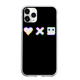 Чехол для iPhone 11 Pro Max матовый с принтом Love Death and Robots (Glitch) в городе Новоалтайск, Силикон |  | death | glitch | heart | ldr | logo | love | netflix | robots | smile | анимация | глитч | глич | кино | лого | лср | любовь | нетфликс | роботы | сердце | сериал | смайл | смайлик