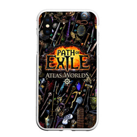Чехол для iPhone XS Max матовый с принтом Path of Exile в городе Новоалтайск, Силикон | Область печати: задняя сторона чехла, без боковых панелей | computer | game | path of exile | игра | компьютерная | путь изгнания