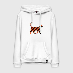 Мужская толстовка с принтом Black-Orange Cat в городе Новоалтайск, френч-терри, мягкий теплый начес внутри (100% хлопок) | карман-кенгуру, эластичные манжеты и нижняя кромка, капюшон с подкладом и шнурком | animal | cat | cute | kitty | meow | друг | животные | киска | китти | кот | котенок | котик | котэ | кошечка | кошка | милый | мур | мяу | питомец | тигр