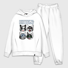Мужской костюм хлопок OVERSIZE с принтом Kittens в городе Новоалтайск,  |  | animal | cat | cute | kiss | kitty | meow | rock | гитара | друг | животные | киска | кисс | китти | кот | котенок | котик | котэ | кошечка | кошка | метал | милый | музыка | мур | мяу | питомец | рок | тигр