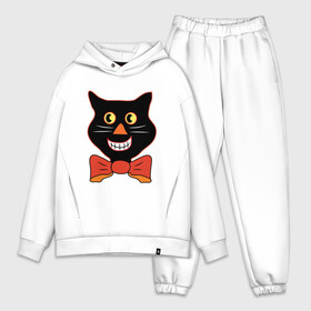 Мужской костюм хлопок OVERSIZE с принтом Smiling Cat в городе Новоалтайск,  |  | animal | cat | cute | kitty | meow | друг | животные | киска | китти | кот | котенок | котик | котэ | кошечка | кошка | милый | мур | мяу | питомец | тигр