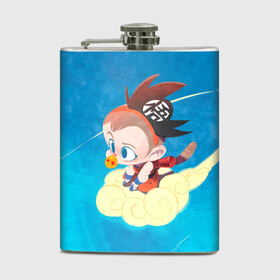 Фляга с принтом Baby Goku в городе Новоалтайск, металлический корпус | емкость 0,22 л, размер 125 х 94 мм. Виниловая наклейка запечатывается полностью | anime | dragon ball | аниме | анимэ | драгон бал | дрэгон бол | жемчуг дракона