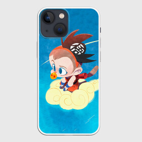 Чехол для iPhone 13 mini с принтом Baby Goku в городе Новоалтайск,  |  | anime | dragon ball | аниме | анимэ | драгон бал | дрэгон бол | жемчуг дракона