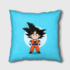 Подушка 3D с принтом Sweet Goku в городе Новоалтайск, наволочка – 100% полиэстер, наполнитель – холлофайбер (легкий наполнитель, не вызывает аллергию). | состоит из подушки и наволочки. Наволочка на молнии, легко снимается для стирки | Тематика изображения на принте: anime | dragon ball | аниме | анимэ | драгон бал | дрэгон бол | жемчуг дракона