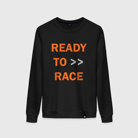 Женский свитшот хлопок с принтом KTM | READY TO RACE (+спина) (Z) в городе Новоалтайск, 100% хлопок | прямой крой, круглый вырез, на манжетах и по низу широкая трикотажная резинка  | enduro | ktm | moto | moto sport | motocycle | ready to race | sportmotorcycle | ктм | мото | мото спорт | мотоспорт | спорт мото