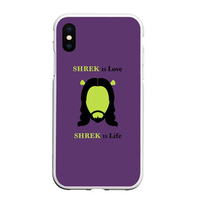 Чехол для iPhone XS Max матовый с принтом Шрек это любовь это жизнь в городе Новоалтайск, Силикон | Область печати: задняя сторона чехла, без боковых панелей | donkey | fiona | gonna | is | life | love | me | once | roll | shrek | somebody | the | told | world | артур | в | гарольд | дракон | жизнь | кот | лорд | любовь | мем | мерлин | огр | осел | пиноккио | пряник | сапогах | фаркуад | фиона | чарм