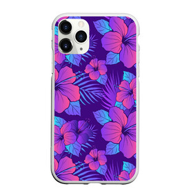 Чехол для iPhone 11 Pro матовый с принтом Узор Неоновый Гибискус в городе Новоалтайск, Силикон |  | art | bouquet of flowers | floral | garden | gardening | hibiscus | neon | pattern | арт | ботаника | букет цветов | букеты | гигантские цветы | домашние цветы | каркаде | паттерн | рисунок цветов | садовод | садоводство