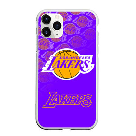 Чехол для iPhone 11 Pro матовый с принтом LOS ANGELES LAKERS / ЛЕЙКЕРС в городе Новоалтайск, Силикон |  | 24 lakers | kobe bryant | lakers | los angeles lakers | баскетбол. | коби брайант | лос анджелес лейкерс | лосанджелес лейкерс