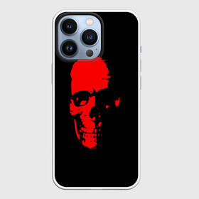 Чехол для iPhone 13 Pro с принтом Кровавый череп в городе Новоалтайск,  |  | Тематика изображения на принте: skull | башка | голова | кость | красный череп | черепушка