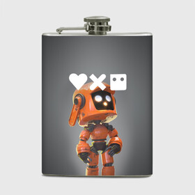 Фляга с принтом Love, Death and Robots | K-VRC (Z) в городе Новоалтайск, металлический корпус | емкость 0,22 л, размер 125 х 94 мм. Виниловая наклейка запечатывается полностью | death | k vrc | love | love death robots | netflix | robots | vedeathrobots | xbot 4000 | врц | любовь | нетфликс | роботы | сериал | сериалы