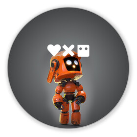 Коврик для мышки круглый с принтом Love, Death and Robots | K-VRC (Z) в городе Новоалтайск, резина и полиэстер | круглая форма, изображение наносится на всю лицевую часть | death | k vrc | love | love death robots | netflix | robots | vedeathrobots | xbot 4000 | врц | любовь | нетфликс | роботы | сериал | сериалы
