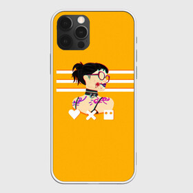 Чехол для iPhone 12 Pro Max с принтом Love, Death and Robots | Lora Glitch (Z) в городе Новоалтайск, Силикон |  | Тематика изображения на принте: death | glitch | lora | love | love death robots | netflix | robots | vedeathrobots | xbot 4000 | глитч | лора | любовь | нетфликс | роботы | сериал | сериалы