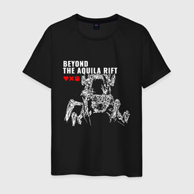 Мужская футболка хлопок с принтом Love, Death and Robots | Beyond the Aquila Rift (Z) в городе Новоалтайск, 100% хлопок | прямой крой, круглый вырез горловины, длина до линии бедер, слегка спущенное плечо. | aquila | death | love | love death robots | netflix | robots | vedeathrobots | xbot 4000 | аквила | любовь | нетфликс | роботы | сериал | сериалы