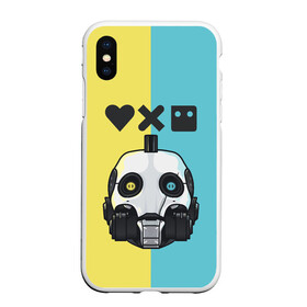 Чехол для iPhone XS Max матовый с принтом XBOT 4000 | Love, Death and Robots (Z) в городе Новоалтайск, Силикон | Область печати: задняя сторона чехла, без боковых панелей | death | love | love death robots | netflix | robots | vedeathrobots | xbot 4000 | любовь | нетфликс | роботы | сериал | сериалы