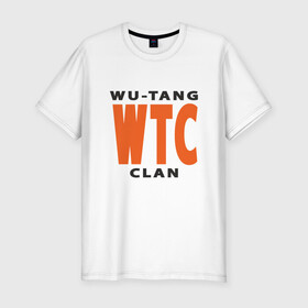 Мужская футболка хлопок Slim с принтом Wu-Tang (WTC) в городе Новоалтайск, 92% хлопок, 8% лайкра | приталенный силуэт, круглый вырез ворота, длина до линии бедра, короткий рукав | black | hiphop | method man | music | new york | nyc | odb | old school | rap | rza | wu tang clan | wutang | ву тэнг | граффити | микрофон | музыка | нью йорк | рэп | рэпер | хипхоп