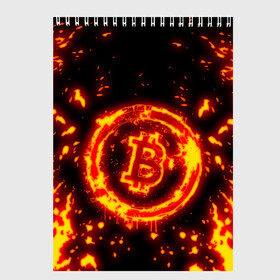 Скетчбук с принтом BITCOIN / БИТКОИН / ОГОНЬ в городе Новоалтайск, 100% бумага
 | 48 листов, плотность листов — 100 г/м2, плотность картонной обложки — 250 г/м2. Листы скреплены сверху удобной пружинной спиралью | Тематика изображения на принте: binance | binance com | bitcoin | bittrex com | btc | exmo me | hodl. | trading | банан биржа | бинанс | биткоин | криптовалюта биржа | криптотрейдер | криптотрейдинг | трейдинг