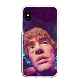 Чехол для iPhone XS Max матовый с принтом LOVV66 в городе Новоалтайск, Силикон | Область печати: задняя сторона чехла, без боковых панелей | lovv | lovv 66 | lovv planet | lovv66 | иван шабанов | лов66 | репер | шабанов