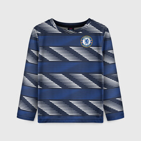 Детский лонгслив 3D с принтом FC Chelsea Breathe Training Top (2021 22) в городе Новоалтайск, 100% полиэстер | длинные рукава, круглый вырез горловины, полуприлегающий силуэт
 | 0x000000123 | chelsea | stamford bridge | вернер | канте | стамфорд бридж | челси