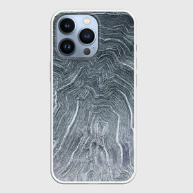 Чехол для iPhone 13 Pro с принтом Negative Waves в городе Новоалтайск,  |  | Тематика изображения на принте: background | chaos | dark | gradient | negative | paints | ripples | spot | spots | texture | wave | waves | white | белый | волны | градиент | лед | линии | полосы | пятна | пятно | светлый | синий | текстура | темная | фон